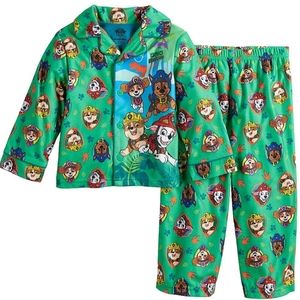 👀50% OFF - NWT‼️ Paw Patrol Dino Rescue Fleece PJ Set
